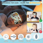 Kids Sleep Mask – 100% Mulberry Silk Eye Mask - Image 6