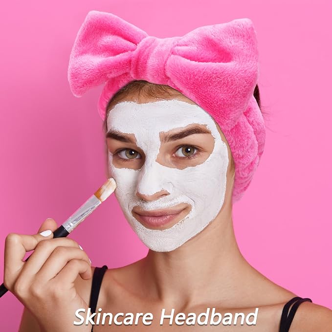 VELSCRUN 6 Pack Spa Headband, Makeup Headbands, Face Wash Headband, Skincare - Image 4