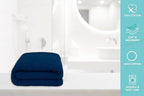 Medium Bath Towels Bulk Set of 12 – 100% Cotton Terry – 24" x 48" – Quick Dry - Image 6