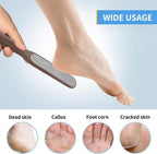 Fu Store 2 Pack Foot Files Callus Remover Stainless Steel Foot Rasp and Dual - Image 3