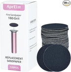 120pcs Replaceable Sandpaper for Electric Foot Callus Remover, by APRELM