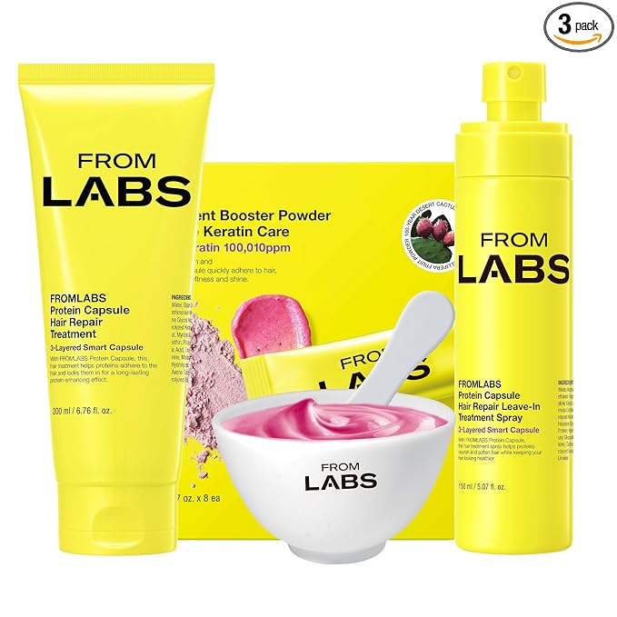 FROMLABS Hair Repair Trio – Protein Capsule Hair Repair Treatment + Intensive by FROMLABS
