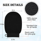 Exfoliating Mitt for Body Scrub Exfoliator Glove Revive Glow Keesa Exfoliating - Image 6