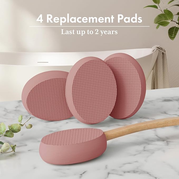AmazerBath Lotion Applicator for Back, 4 Replacement Pads - Image 6