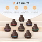 BZseed Aromatherapy Essential Oil Diffuser, 550ml Ultrasonic Fragrant Oil Large - Image 6