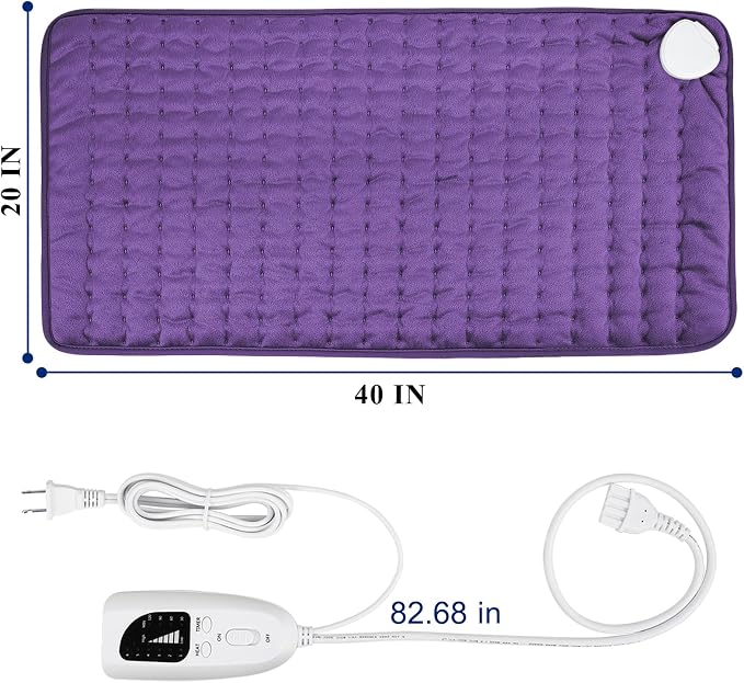 40X20 Inch Electric Heating pad - Image 2