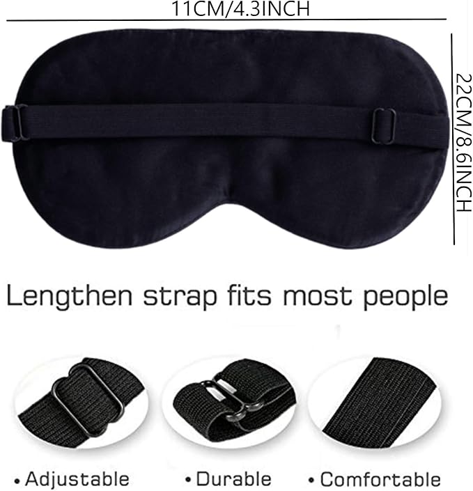 Maxfeel 100% Pure Silk Eye Mask - Image 2