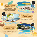 ARVIDSSON Beach Fragrance Oils Set, Summer Essential Oils - Image 4