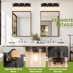 Licperron 4-Lights Farmhouse Vanity Lights - Image 3