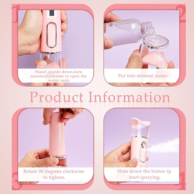 2 Pieces Handy Nano Mist Sprayer - Image 6