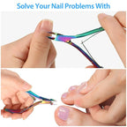 Mudder 3 Packs Cuticle Trimmer Nippers Cutter Tool Stainless Steel Nail Cuticle - Image 4