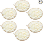 Boao 3 Pcs Bath Shower Pouf Sponge Mesh Pouf Shower Ball Exfoliating Body by Boao