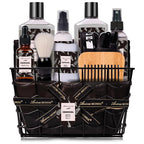 Father Day Gift for Men Spa Gifts for Men, Charcoal Bath and Body Gift Set for by Ariosemonde