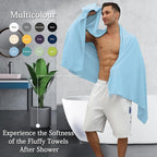Hailea Extra Large Bath Towels Set 35x70 Inches - Image 5