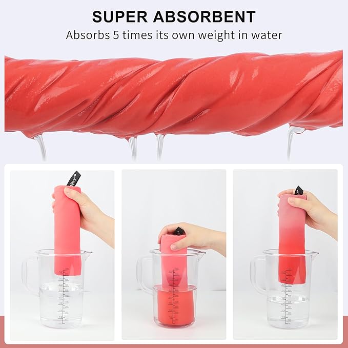 Rainleaf Microfiber Towel Perfect Travel & Gym & Camping Towel. Quick Dry - Image 4