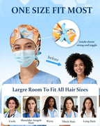 Plifal 100% Cotton Scrub Cap - Image 5