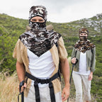 SATINIOR 3 Piece Balaclava Face Cover Sun Protection Neck Cover Summer - Image 7