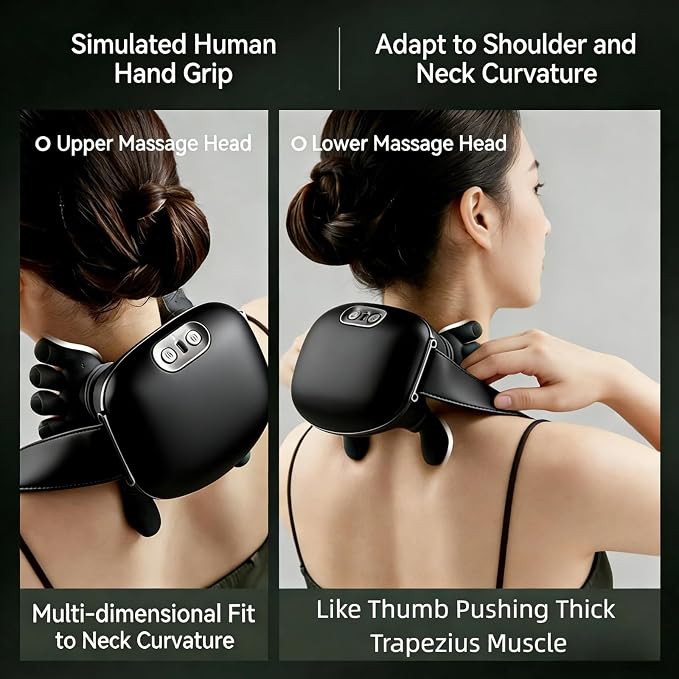 Portable Finger Pressure Neck and Back Massager - Image 8