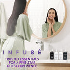1-Shoppe Infuse Lavender Mint Spa Collection Amenities Set | 10.14 oz Pumps | - Image 7
