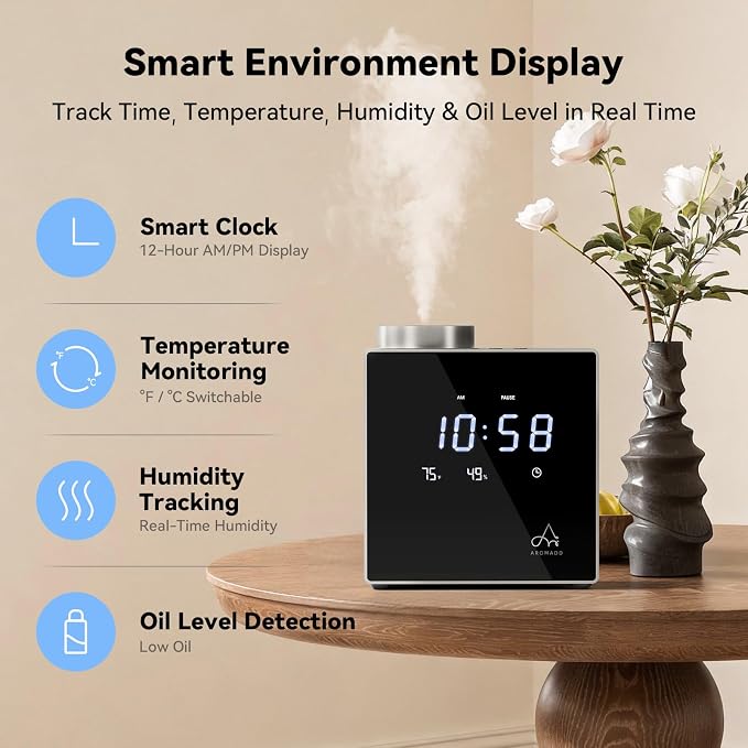2026 Smart Waterless Diffuser, 2000 Sq.Ft Cold Air Scent Diffuser - Image 2
