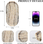 Koville Natural Marble Bathroom Tray - Image 2