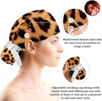 Scrub Cap with Hair Scrunchy, Ponytail Holder Surgical Cap - Image 3