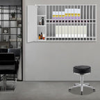 Wall Mount Hair Color Organizer Rack Professional Salon Barber Station Salon - Image 2