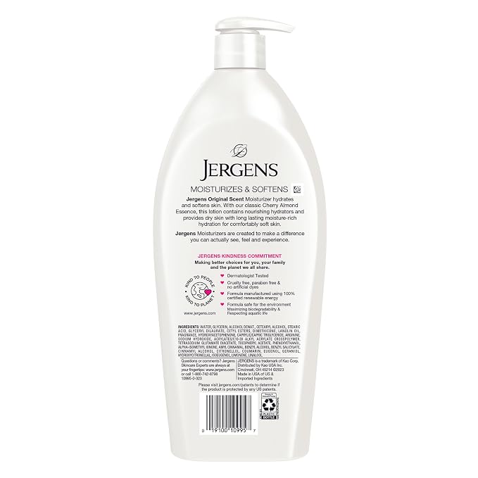 Jergens Original Scent Dry Skin Lotion, Body and Hand Moisturizer - Image 10