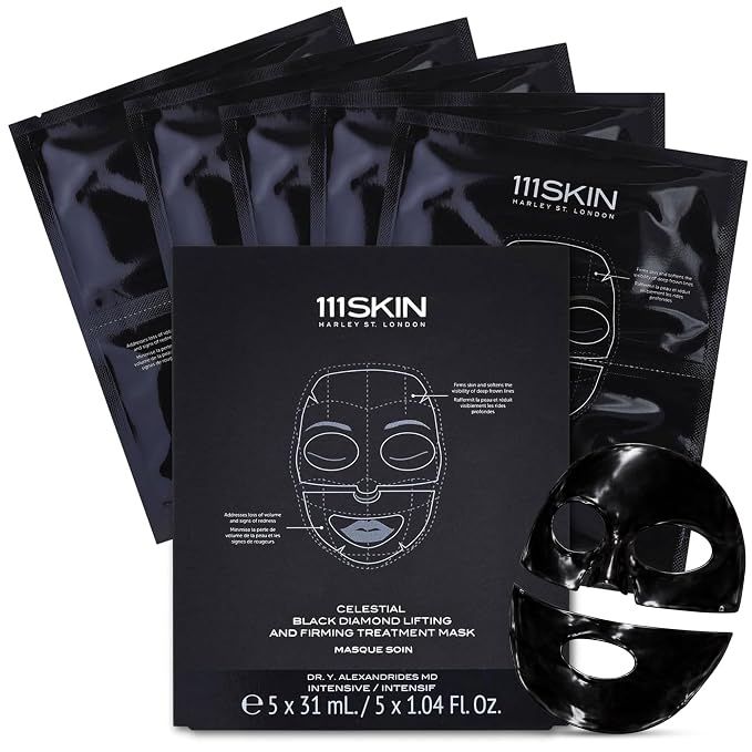 111SKIN Celestial Black Diamond Lifting and Firming Treatment Mask by 111SKINHARLEYSTLONDON