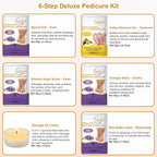 Deluxe 6 Step Pedicure Kit - Image 2