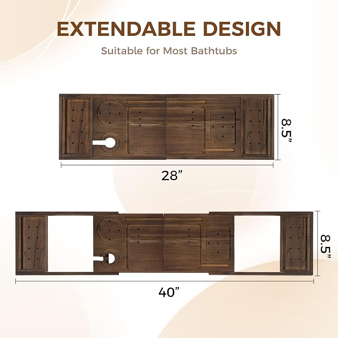 Teak Bathtub Tray - Image 5