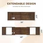 Teak Bathtub Tray - Image 5