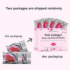 Permotary 30 PCS Moisturizing Collagen Lip Mask Crystal Mouth Care Pads Mask - Image 8
