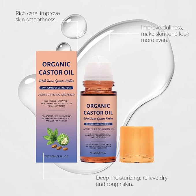 Organic Golden Castor Oil Roll-On - Image 6
