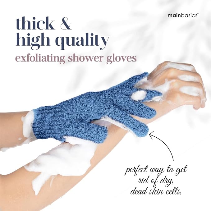 MainBasics Deep Exfoliating Bath Gloves - Image 2