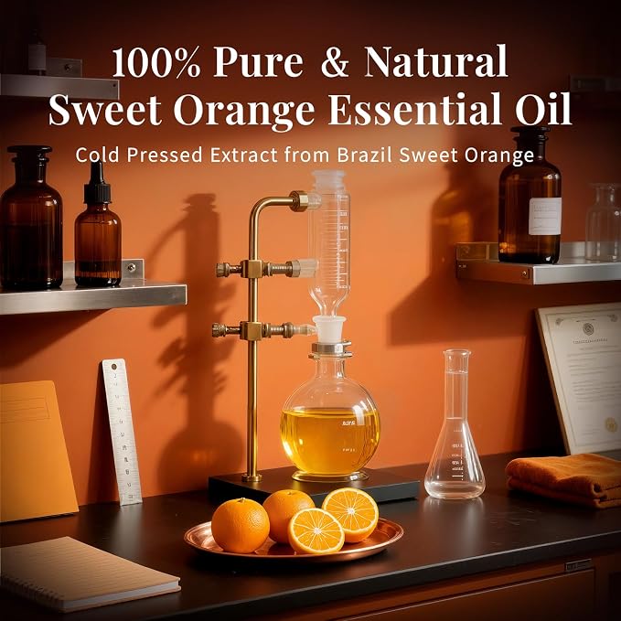 SU JUABA Orange Essential Oil 4 Fl Oz, 100% Pure Natural - Image 5