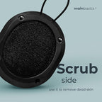MainBasics Shower Tool Duo 2-1 Shower Loofah Sponge and Exfoliating Body - Image 6