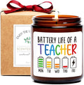 Teacher Candle Gifts for Women Men by FUNDAMLIGHT