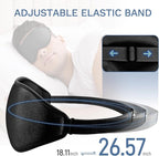 FlyCoco 99% Fully Block Out Light Eye Sleep Mask, 3D Deep Contoured Eyes Cover - Image 6