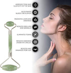 Sacred Weapon Jade Roller | Premium Face Roller Jade Massager | SPA Face - Image 2