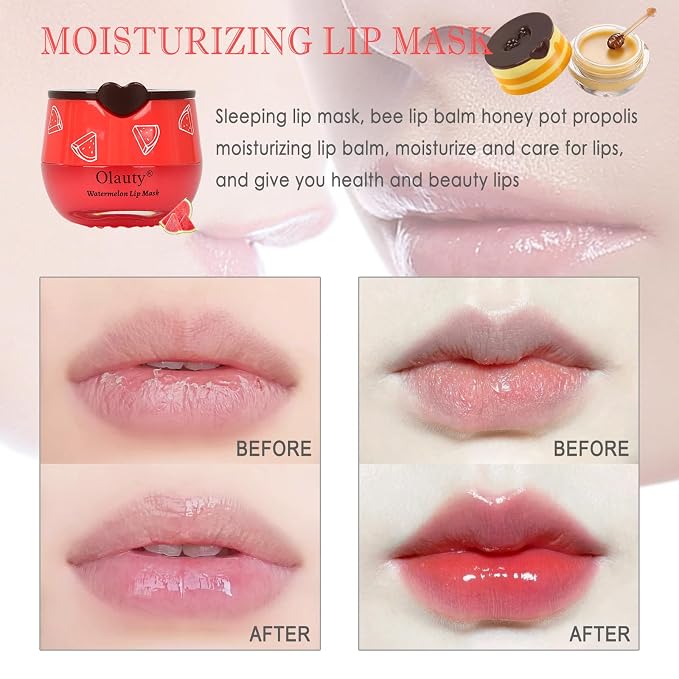 10 PCS Bee Lip Balm Lip Mask Honey Pot, Mothers Day Gifts, Teacher Appreciation - Image 7