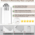 5-Light Bathroom Light Fixtures, Brushed Nickel Light Fixture, Classic Wall - Image 3