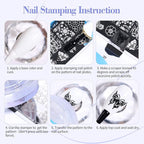 Born Pretty French Tip Nail Stamp, Silicone Stamping Long & Short Jelly Stamper - Image 8