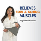 TheraCare Deluxe Heating Pad | Moist & Dry Heat | Four-Heat Settings | Sore - Image 5