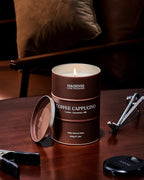 M&SENSE Coffee Cappucina Large Scented Candles Christmas Decor, Hoilday Soy Wax - Image 4