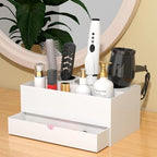 NIUBEE Hair Tool Organizer, Bathroom Countertop Blow Dryer Holder, Vanity Caddy - Image 4