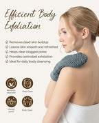 Exfoliating Gloves 2 Pack, Wave Texture Exfoliating Mitt - Image 4