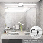 Aipsun 40 inch Modern LED Vanity Lights Adjustable Bathroom Light Fixtures Over - Image 2