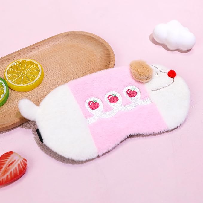 PERFECTSIGHT Sleep Eye Masks, Cute Sleep Eye Cover Lightweight Adjustable - Image 7