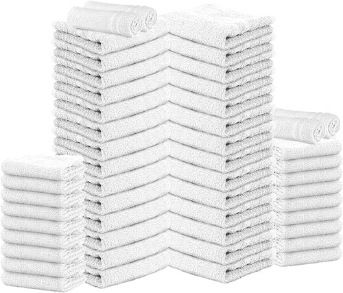 100% Cotton Salon Towels Set of 50|400 GSM|Bulk Hand Towel|Cotton Salon by TOALLA